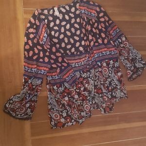 Boho cover kimono
